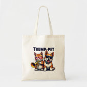 Trump huisdier Trump Maak Onze Huisdieren Veilig T Tote Bag (Voorkant)