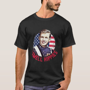 Trump I ruikt Hippies T-shirt
