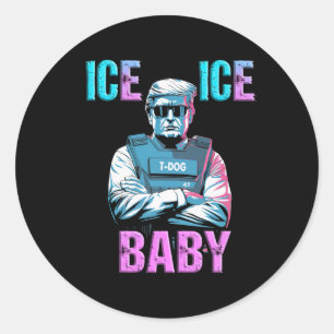Trump Ice Ba1 Ronde Sticker