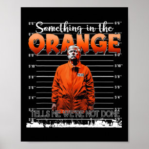 Trump iets in het Sinaasappel zegt me dat we niet  Poster