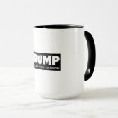 TRUMP: IK BEN GEEN POLITICUS, IK BEN EEN MERK MOK (Voorkant rechts)