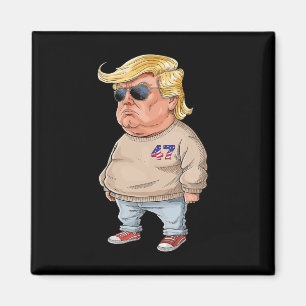 Trump Ik ben gewoon een Chill Guys Funny 2024 Meme Magneet