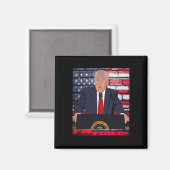 Trump Ik ben ontslagen Magneet (Voorkant / Achterkant)
