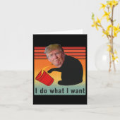 Trump: ik doe wat ik wil: een grappige economie kaart (Gele Bloem)