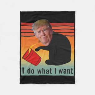 Trump Ik Doe Wat Ik Wil Grappig Economie Aandelen Fleece Deken