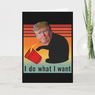 Trump ik doe wat ik wil Grappig Economie Aandelen Kaart