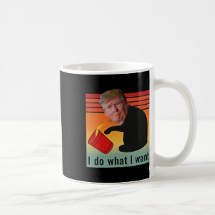 Trump ik doe wat ik wil Grappige Economie Aandelen Koffiemok