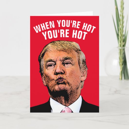 TRUMP IK HOU VAN JOU HOTTIE KAARTEN (Voorkant)