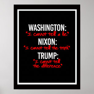 TRUMP - Ik kan het verschil in waarheid en waarhei Poster