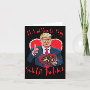 Trump Ik Wil Jou Aan Mijn Kant Van De Muur Trump W Kaart