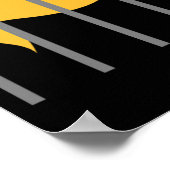 Trump Impeach Anti-Trump Achter Bars Poster (Hoek)