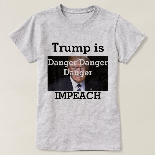 Trump Impeach T-Shirt (Design voorkant)