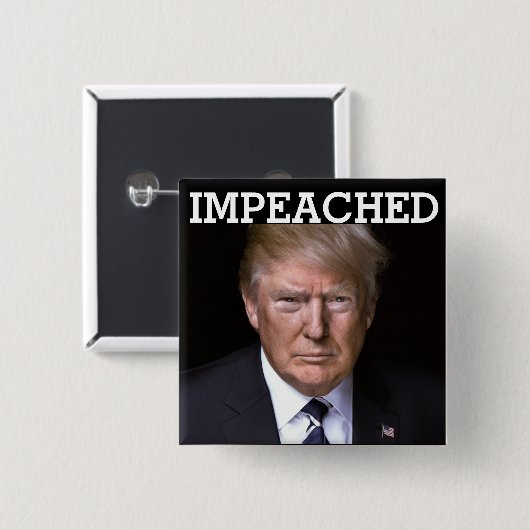 Trump Impeaching Button (Voorkant /achterkant)