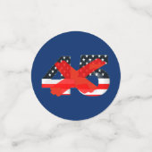 Trump Impeachment Party Confetti (Kleine voorkant)