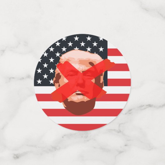 Trump Impeachment Party Confetti (Kleine voorkant)