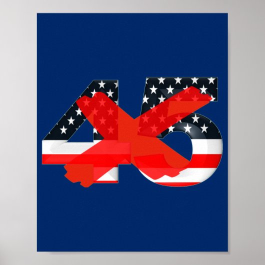 Trump Impeachment Party Poster (Voorkant)