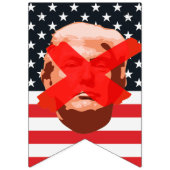 Trump Impeachment Party Vlaggetjes (Eerste vlag)