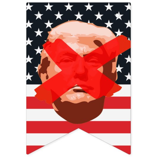 Trump Impeachment Party Vlaggetjes (Eerste vlag)