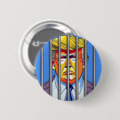Trump in Button 2 1/4 inch (Voorkant /achterkant)