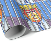 Trump in de gevangenis, 30 inch x 6 voet Wrapping  Cadeaupapier (Rol Hoek)