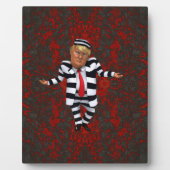 Trump in de gevangenis Draag Fotoplaat (Voorkant)