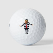 Trump in de gevangenis Draag Golfballen (Voorkant)