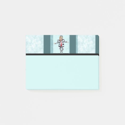 Trump in de gevangenis Draag Post-it® Notes (Voorkant)