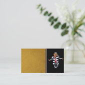 Trump in de gevangenis Draag Visitekaartje (Staand voorkant)