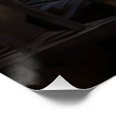 Trump in de gevangenis. perfect poster (Hoek)