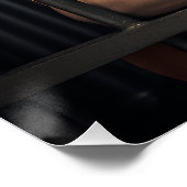 Trump in de gevangenis perfect poster (Hoek)