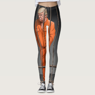 Trump in de Leggings All-Over-Print voor de borgto