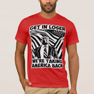 Trump in de verliezer: we nemen Amerika terug © FB T-shirt