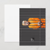 Trump in drie,5-inch x 5-inch flatpanel - Hartelij Bedankkaart (Voorkant / Achterkant)