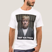 Trump in gevangenissen t-shirt (Voorkant)