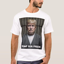 Trump in gevangenissen t-shirt