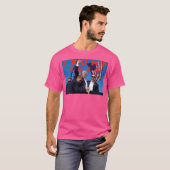 Trump in het oor geschoten t-shirt (Voorkant volledig)