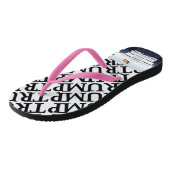 Trump in het Witte Huis Teenslippers (Schuin)