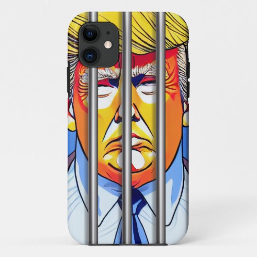 Trump in Hoesje-Leate Phone Case, Apple iPhone Case-Mate iPhone Case (Achterkant)