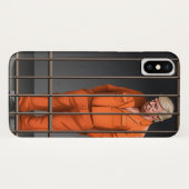 Trump in Hoesje-Leate Phone Case, Apple iPhone X Case-Mate iPhone Case (Achterkant (horizontaal))