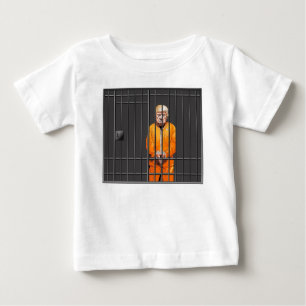 Trump in Jail Baby Fine Jersey T-Shirt
