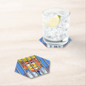 Trump in Jail Custom Hexagon Onderzetters (Insitu)