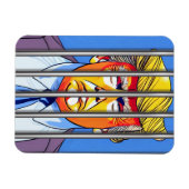 Trump in Jail Flexible Photo Magnet Magneet (Horizontaal)