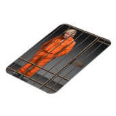 Trump in Jail Flexible Photo Magnet Magneet (Linkerzijde)