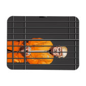 Trump in Jail Flexible Photo Magnet Magneet (Horizontaal)