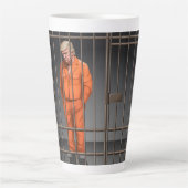 Trump in Jail Latte Mok (Voorkant)