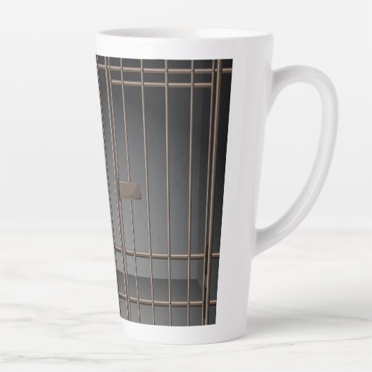 Trump in Jail Latte Mok (Rechts)