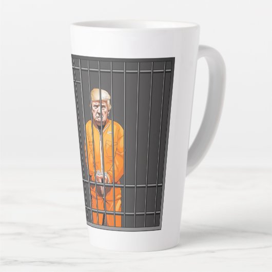 Trump in Jail Latte Mok (Rechterhoek)