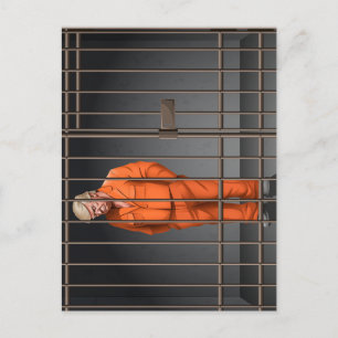 Trump in Jail Post Kaart
