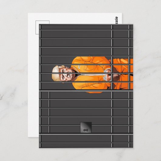 Trump in Jail Post Kaart (Voorkant / Achterkant)