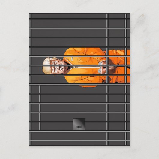 Trump in Jail Post Kaart (Voorkant)